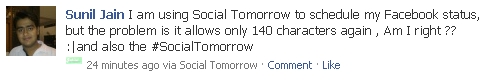 Socialtomorrow scheduled1 10 ways to schedule Facebook status updates